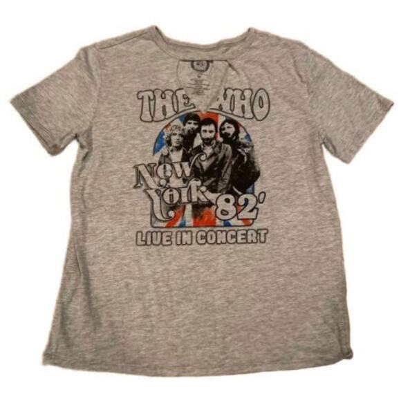 The Who 1982 Womans T Shirt size MD - Picture 1 of 3